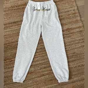UO gray sweatpants- Santa Monica printed on front